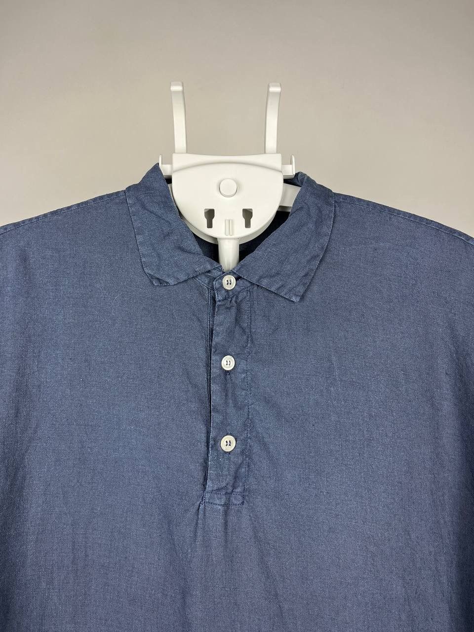Stone Island Rare Vintage 1995 Stone Island Marina Linen Shirt Size US XXL / EU 58 / 5 - 3 Thumbnail