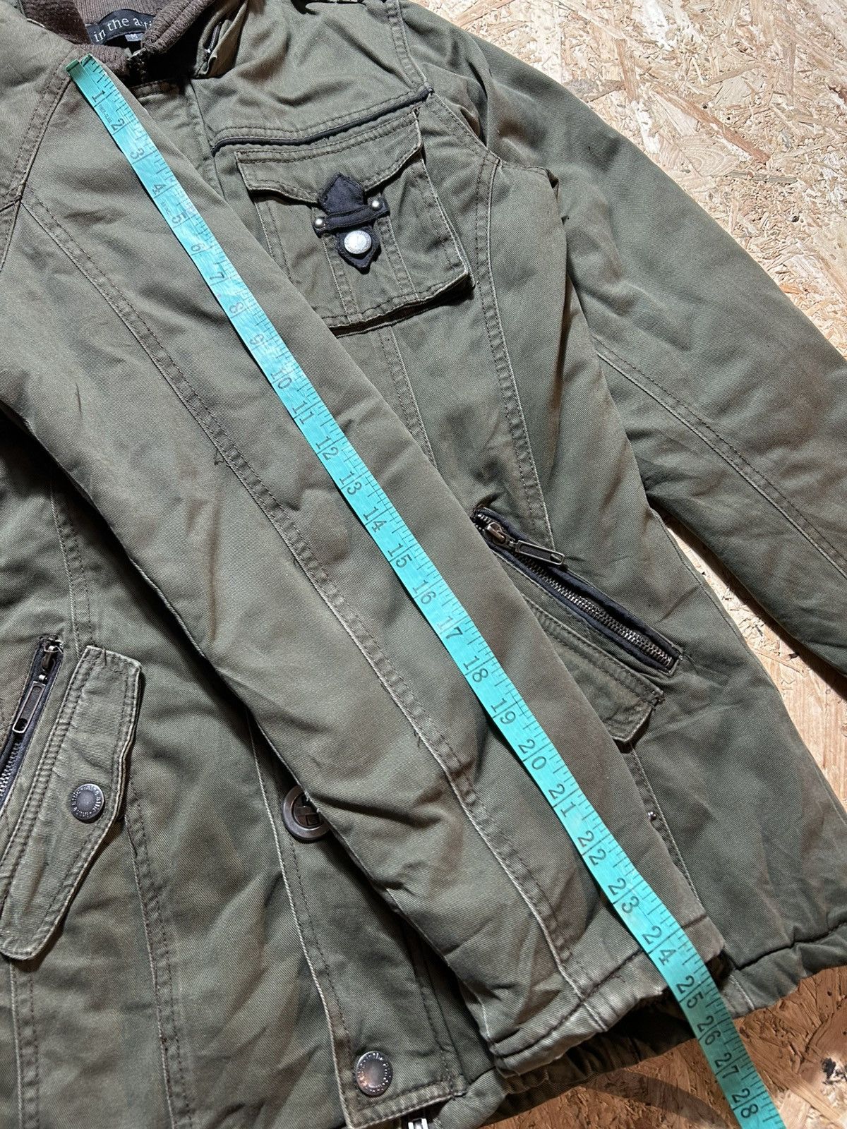 In The Attic In The Attic Olive Green Military Style Jacket Size US M / EU 48-50 / 2 - 23 Thumbnail