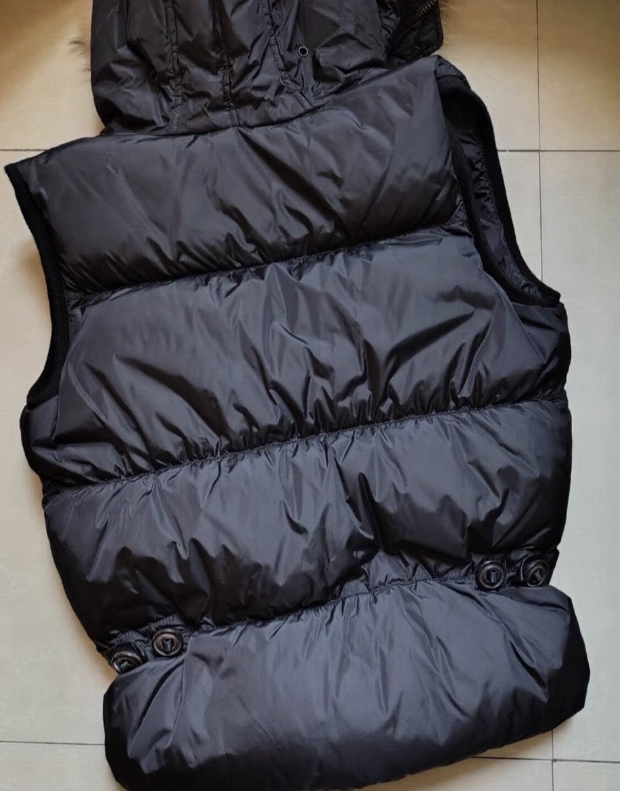 Dsquared2 DSQUARED2 Extra-Large Fur Hood Down Vest / Puffer Vest Size US L / EU 52-54 / 3 - 3 Thumbnail