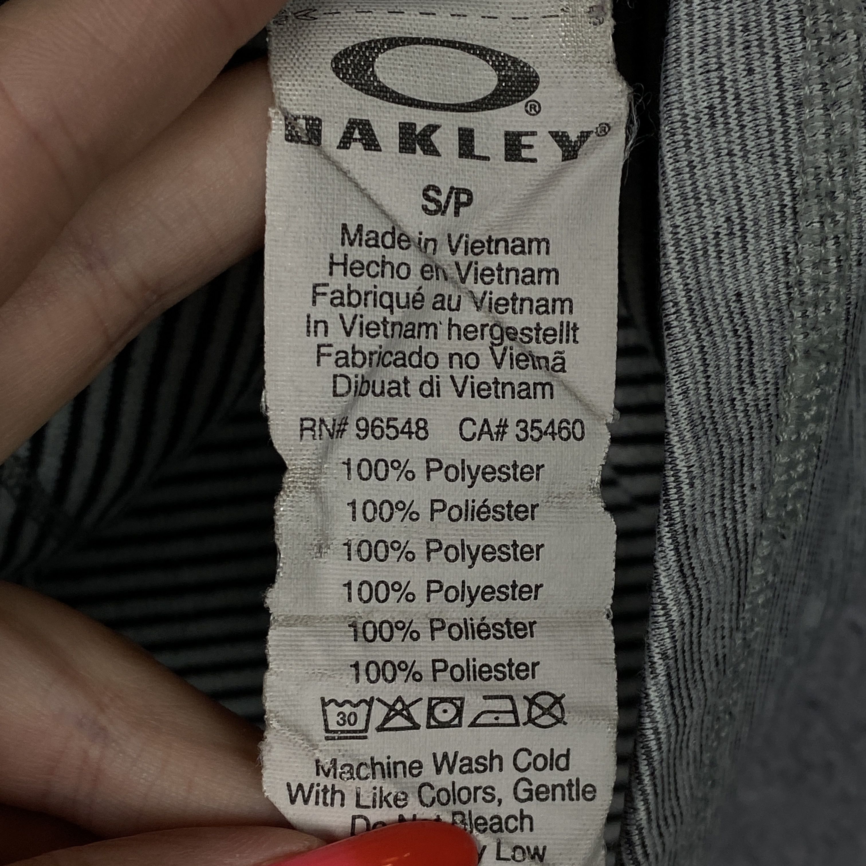 Oakley Oakley Hoodie Men's Size S Gray Long Sleeve Size US S / EU 44-46 / 1 - 8 Thumbnail