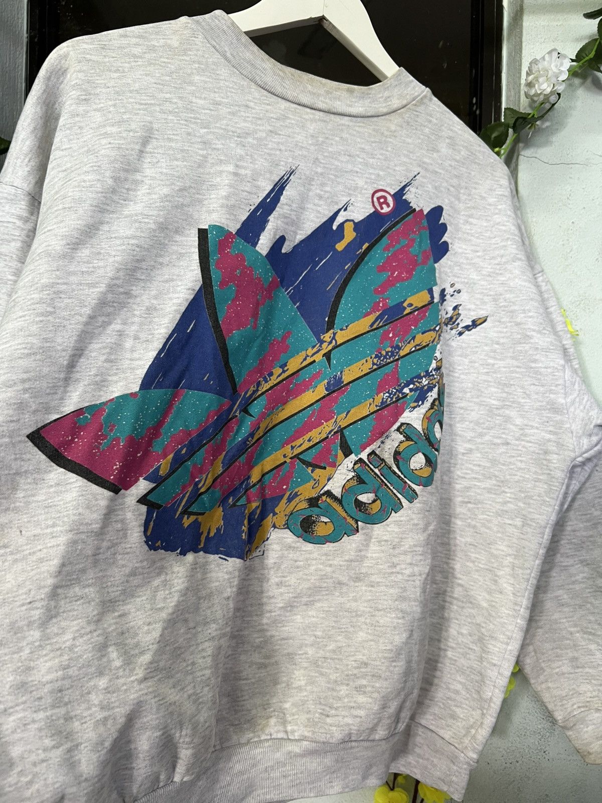 Adidas × Vintage Vintage Adidas Sweatshirt Size US M / EU 48-50 / 2 - 3 Thumbnail
