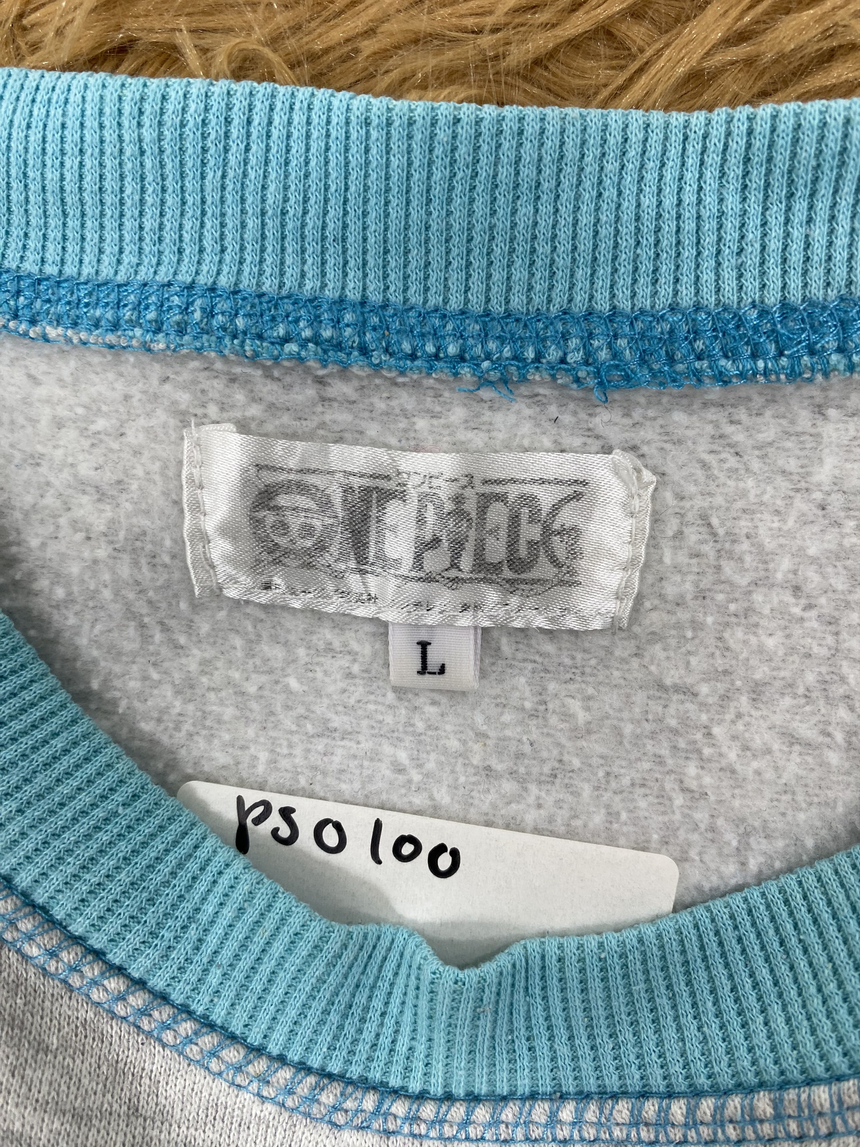 Anime × One Piece × Vintage Vintage Anime One Piece Sweatshirts PS0100 Size US L / EU 52-54 / 3 - 8 Thumbnail