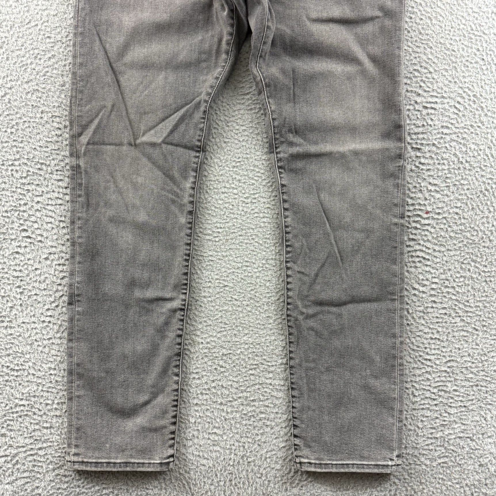 Lucky Brand Lucky Brand Jeans Mens 34x32 Gray Slim Straight Stretch Casual 5-Pocket Design Jeans Men Regular Size 34 Gray Vintage: No Size US 34 / EU 50 - 2 Thumbnail
