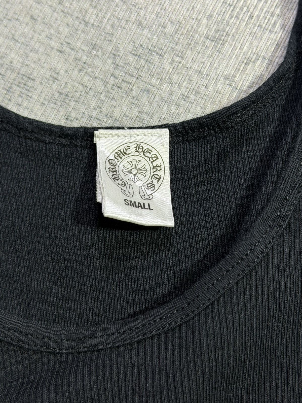 Chrome Hearts Like new! Y2K Tonal Cross Plus Tanktop Size US S / EU 44-46 / 1 - 10 Thumbnail