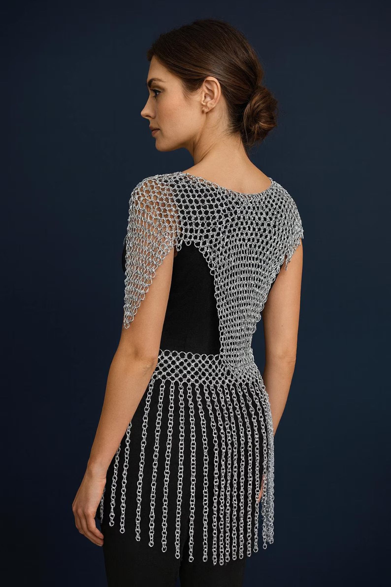 Other Chainmail Harness, Chainmail Chains Layers top & Skirt, Size ONE SIZE - 4 Thumbnail