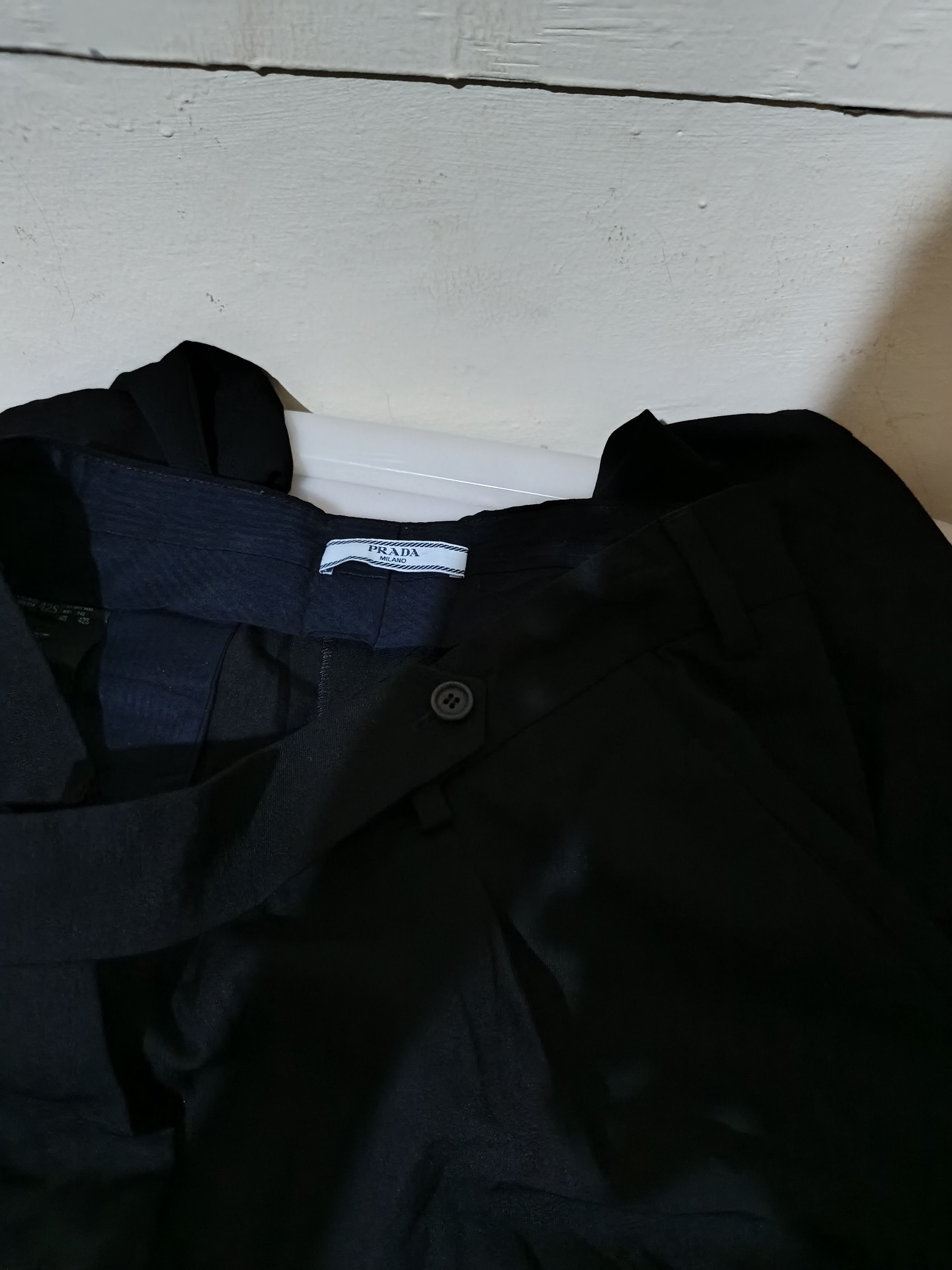 Prada Prada black capri pants Size 33" - 6 Thumbnail