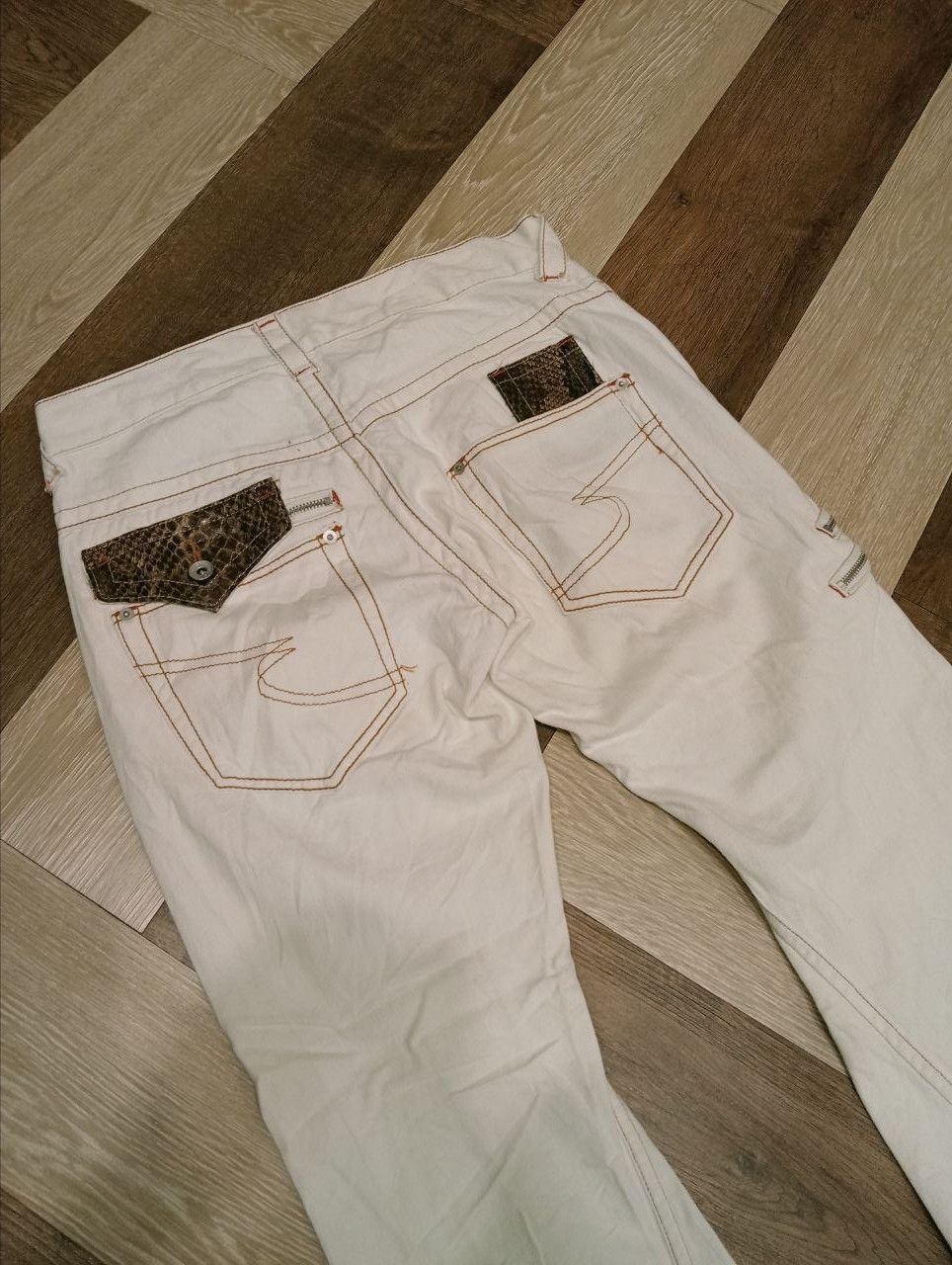 semanticdesign SEMANTIC DESIGN JAPAN FLARE JEANS - SIZE LL Size US 33 - 3 Thumbnail