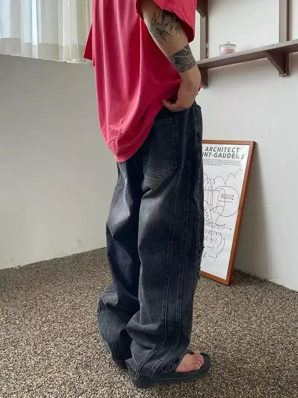 Japanese Brand Retro punk denim pants Size US 31 - 6 Thumbnail