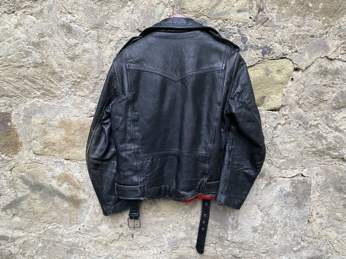 Vintage Rare 80s Death Black Metal Darkthrone Leather Biker Jacket Size US S / EU 44-46 / 1 - 5 Thumbnail