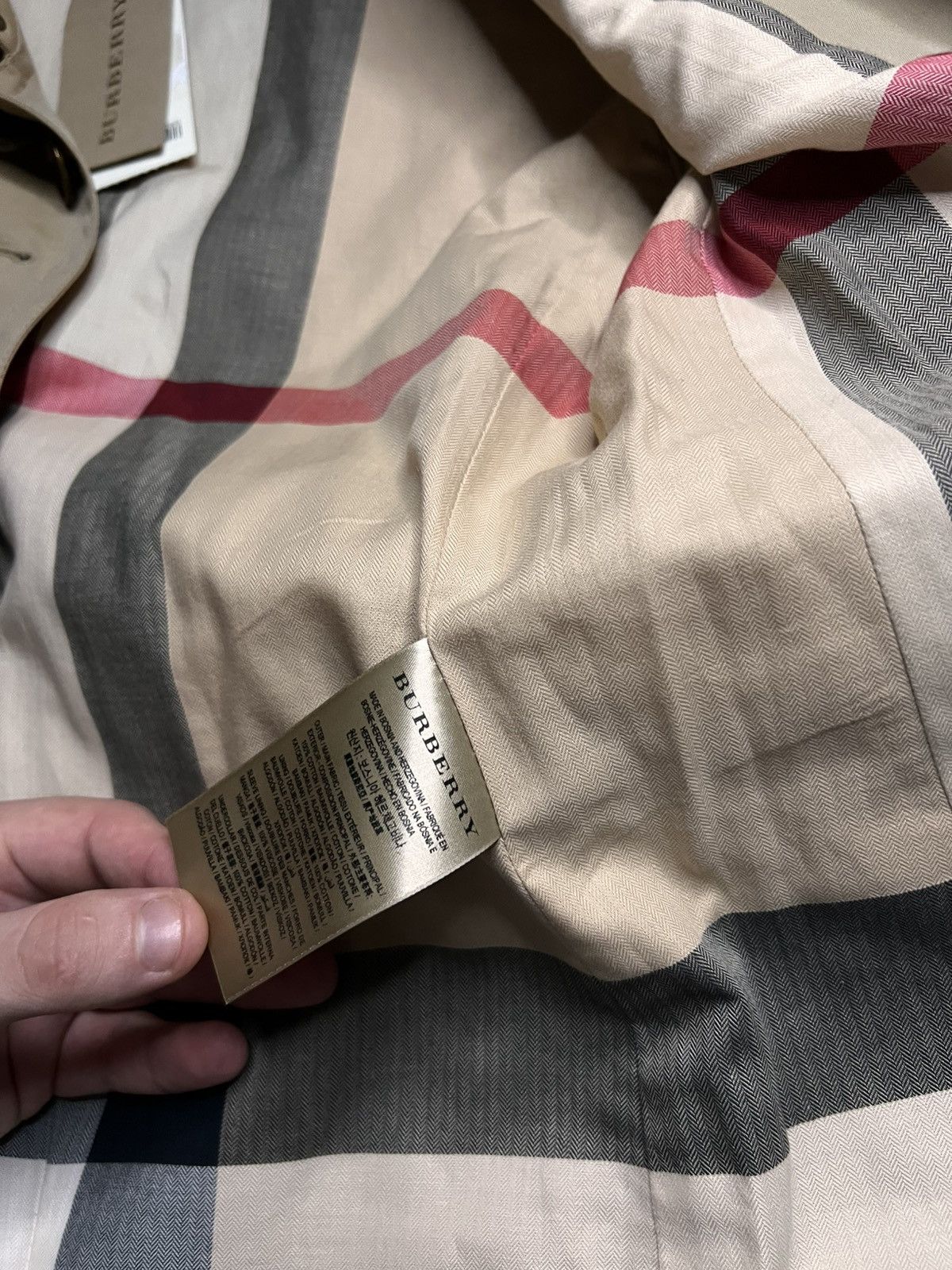 Burberry New trench coat Burberry Brit Size L / US 10 / IT 46 - 9 Thumbnail