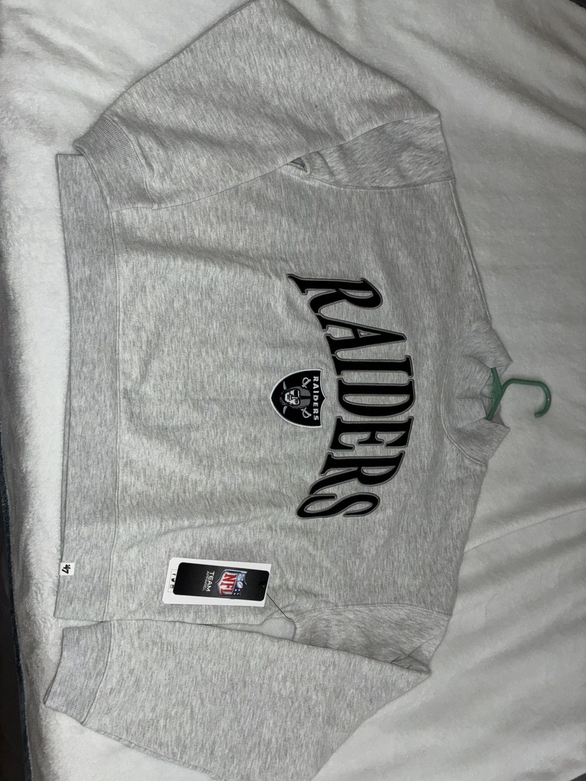 47 Brand × NFL NEW Ladies' NFL Pullover - Las Vegas Raiders, Medium Size M / US 6-8 / IT 42-44 - 1 Thumbnail