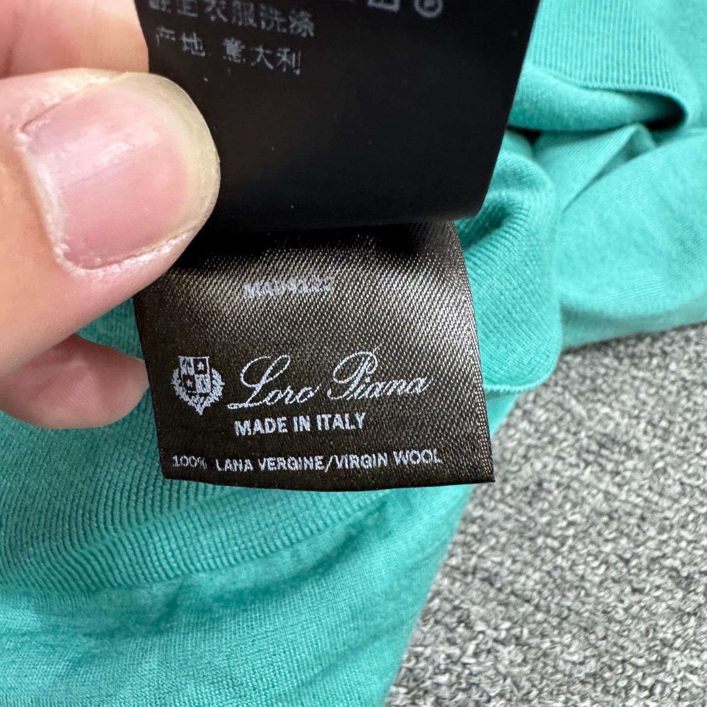 Loro Piana Loro Piana Merino Wool Knit Short-Sleeve 48 99 New Size US M / EU 48-50 / 2 - 4 Thumbnail