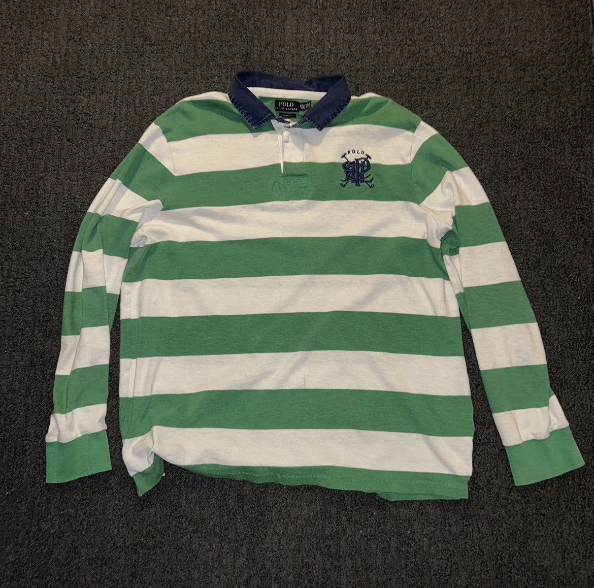 Polo Ralph Lauren Vintage Ralph Lauren rugby shirt Size US XXL / EU 58 / 5 - 1 Thumbnail