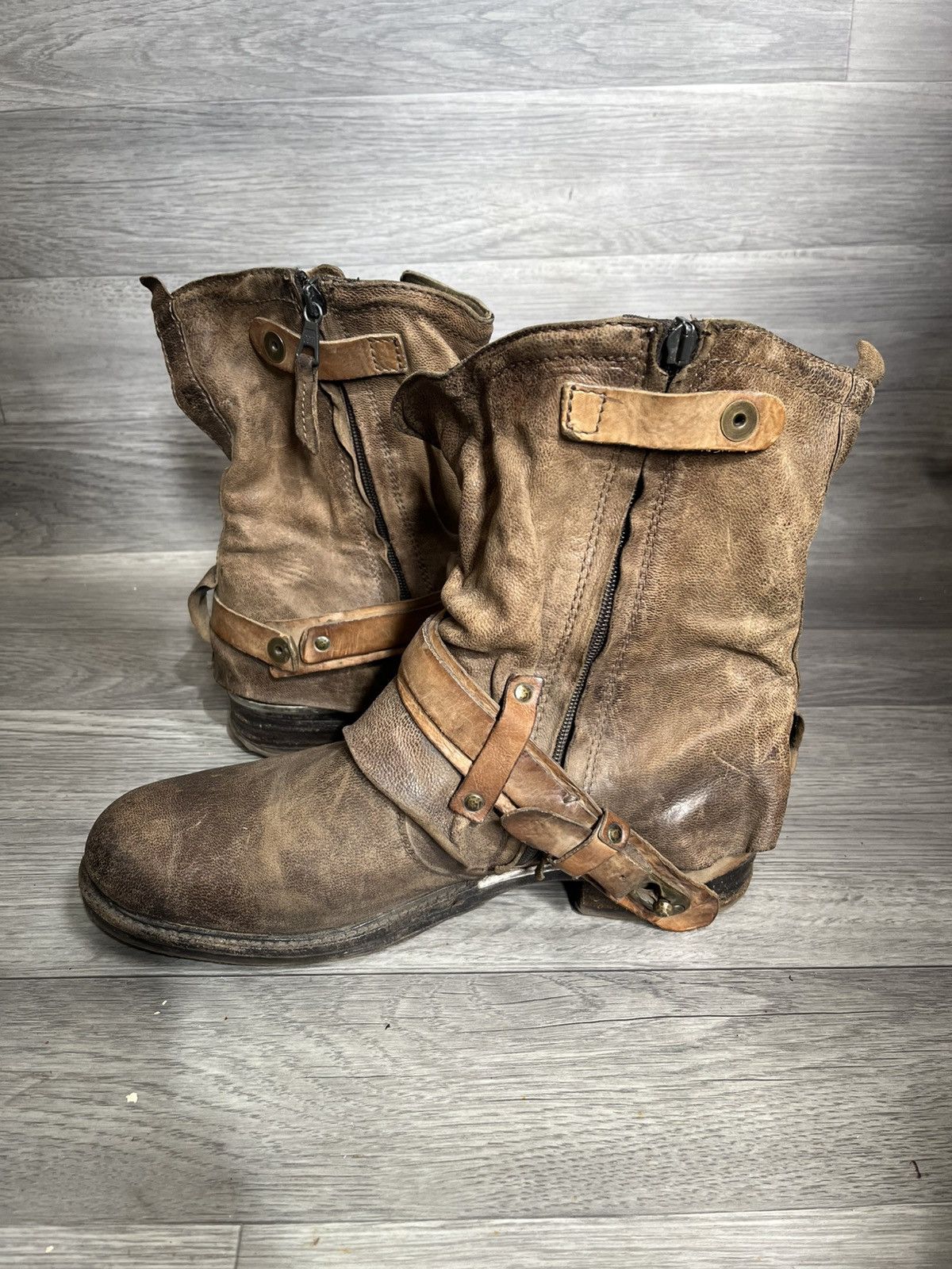 A.S.98 A.S.98 burnished leather, guidi,kimrii ,14th addiction Size US 8 / EU 41 - 8 Thumbnail