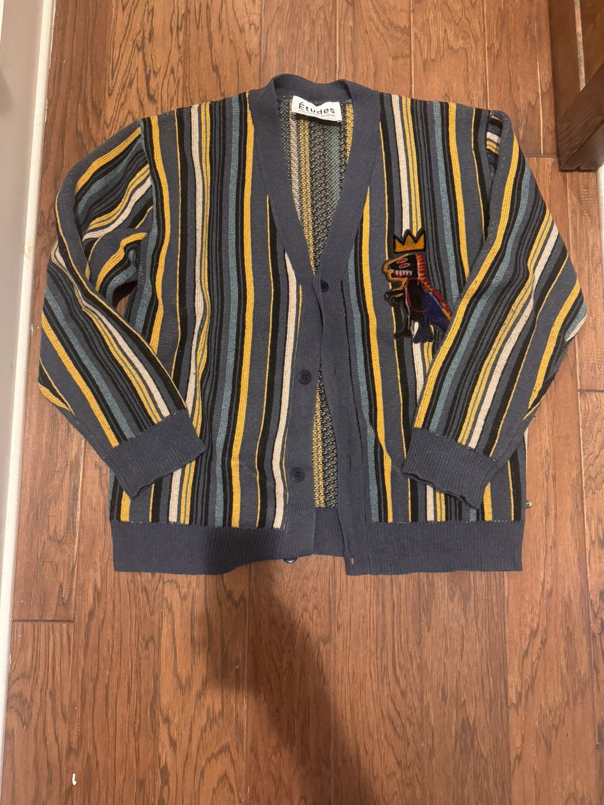 Etudes × Jean-Michel Basquiat Etudes x Basquiat Cardigan | Grailed