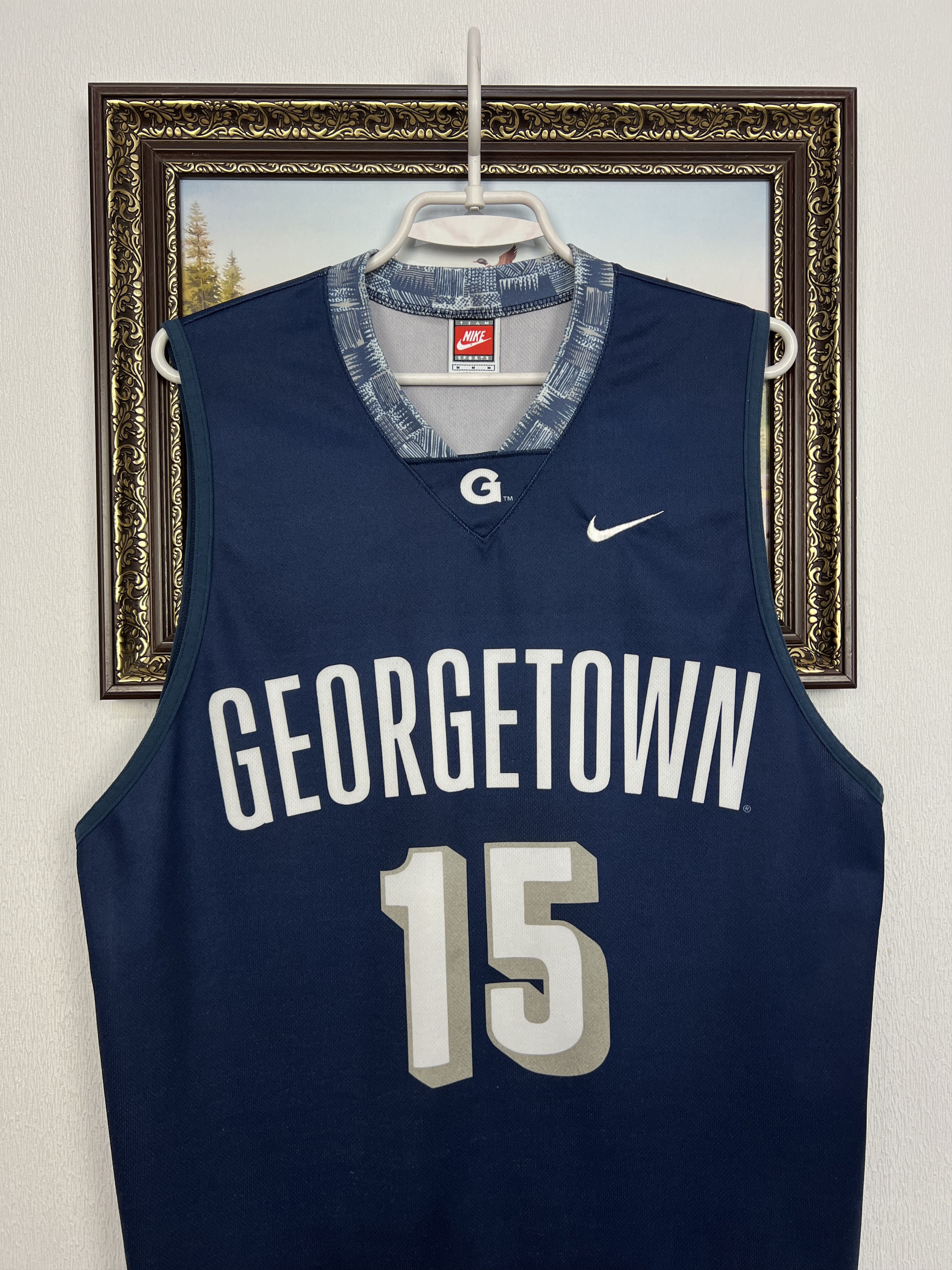 Nike Georgetown Hoyas Basketball Jersey #15 NCAA Trikot Shirt Size US M / EU 48-50 / 2 - 2 Thumbnail