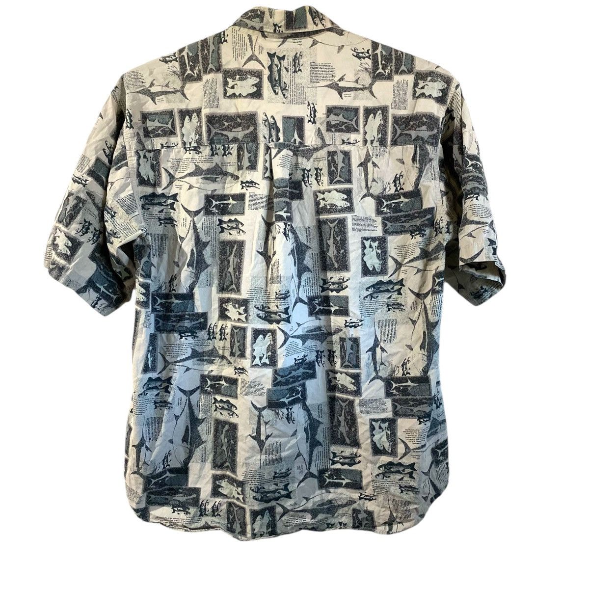 Columbia Columbia Men’s Fish Pattern Casual Button Front Shirt Large Size US L / EU 52-54 / 3 - 2 Thumbnail