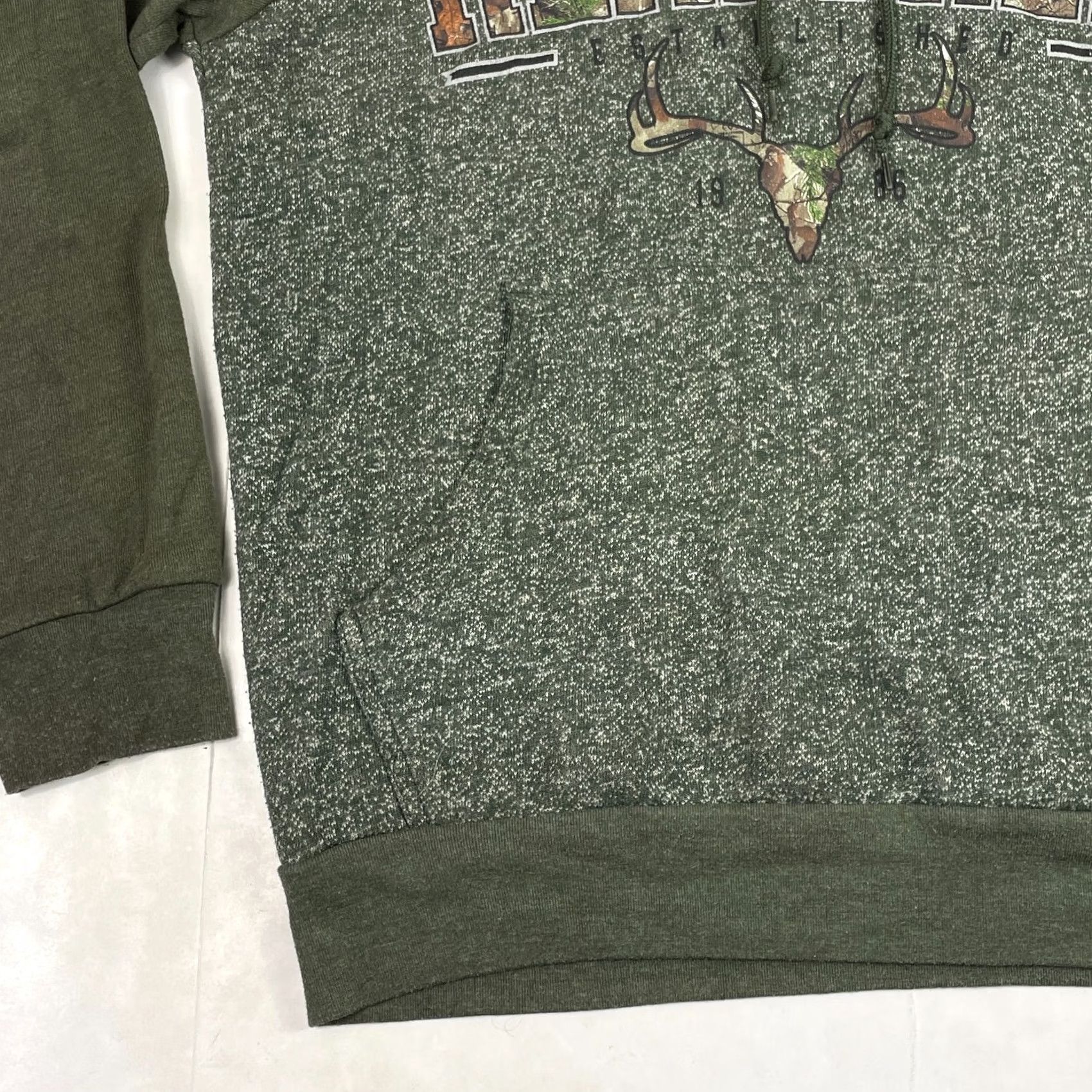 Realtree Realtree Hoodie Mens S Green Small Camouflage Pullover Hunting Camping Outdoors Size US S / EU 44-46 / 1 - 6 Thumbnail