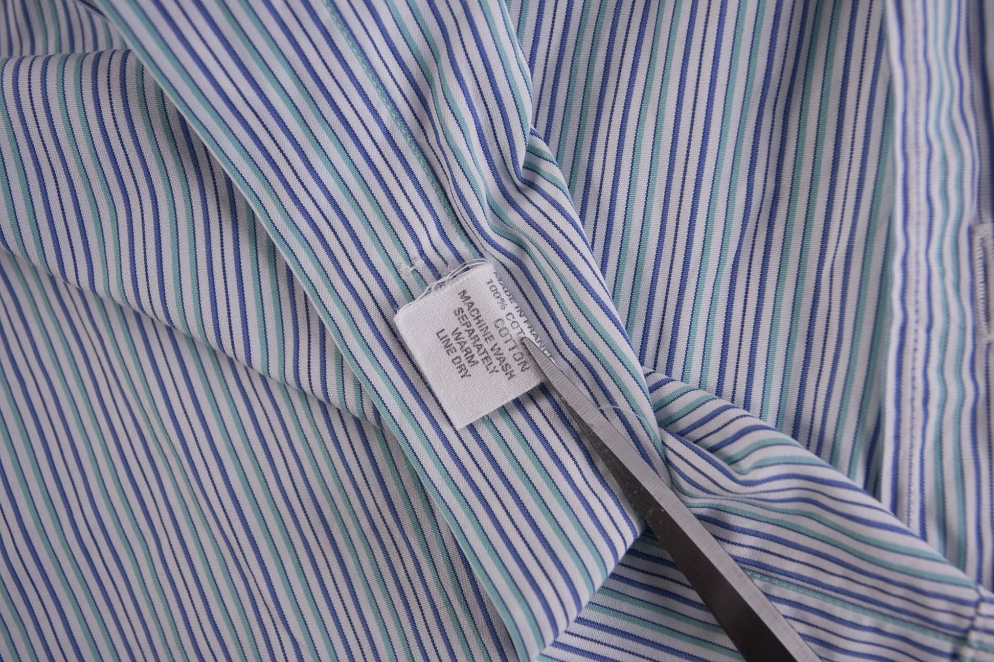 Charvet Charvet Shirt Short Sleeve Size M Stripe Size US M / EU 48-50 / 2 - 5 Thumbnail