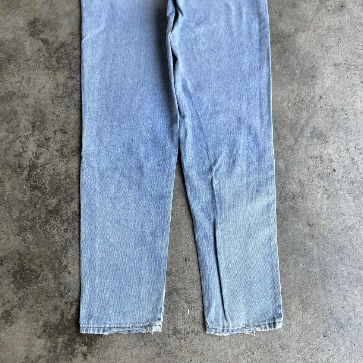 Japanese Brand 🔥Vintage 80s EL JOHN Stoned Washed Ripped Distress Jeans Size US 32 / EU 48 - 6 Thumbnail