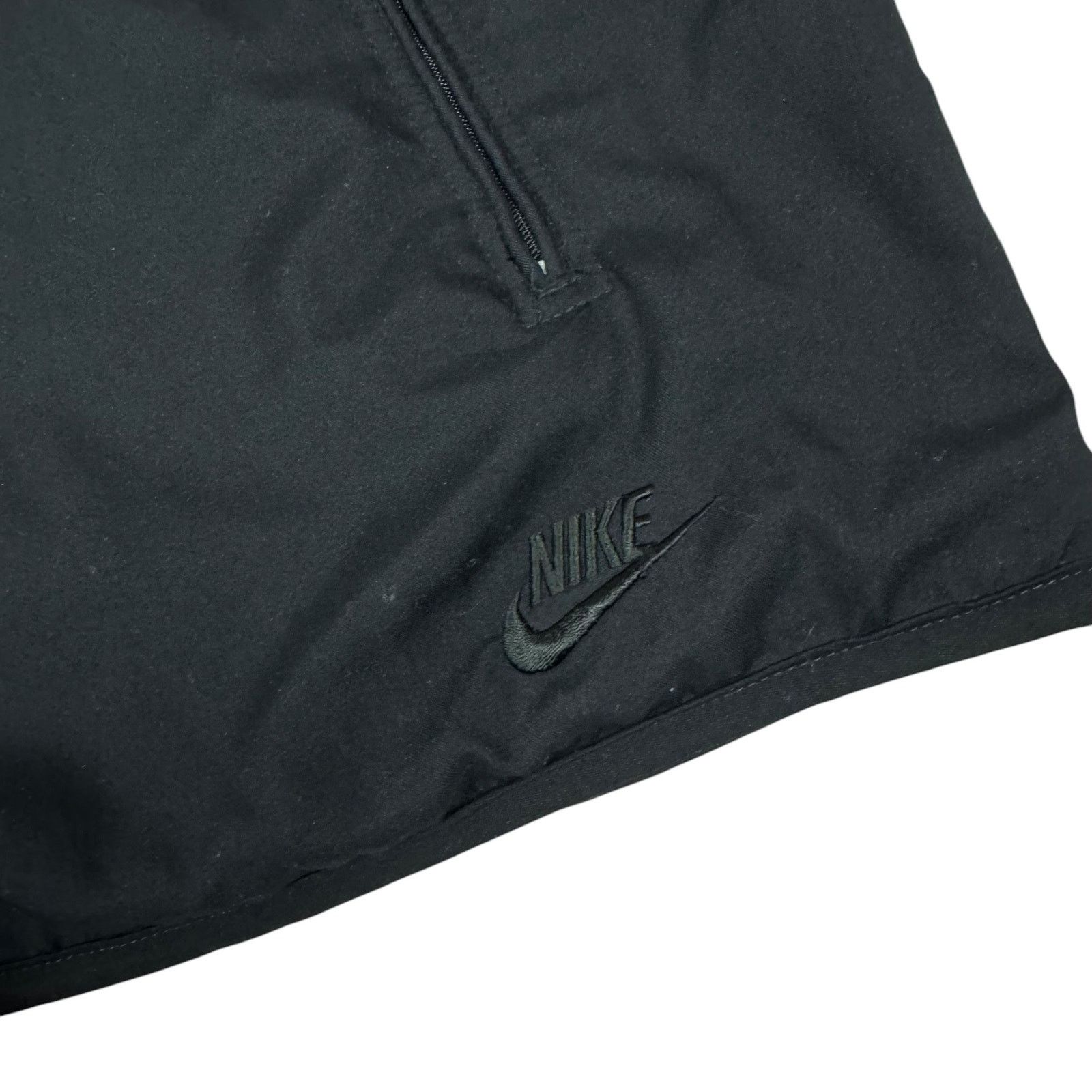 Jordan Brand × Nike × Vintage Nike Air Jordan Black Zip Vest Size US M / EU 48-50 / 2 - 5 Thumbnail