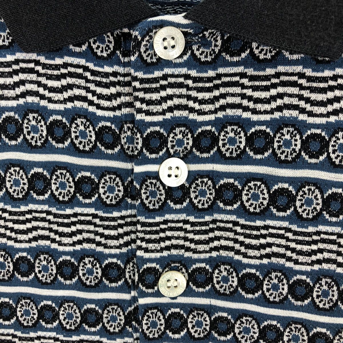 Christian Dior Monsieur Vintage 90's Christian Dior Monsieur Striped Polo T-Shirt Size US M / EU 48-50 / 2 - 10 Thumbnail