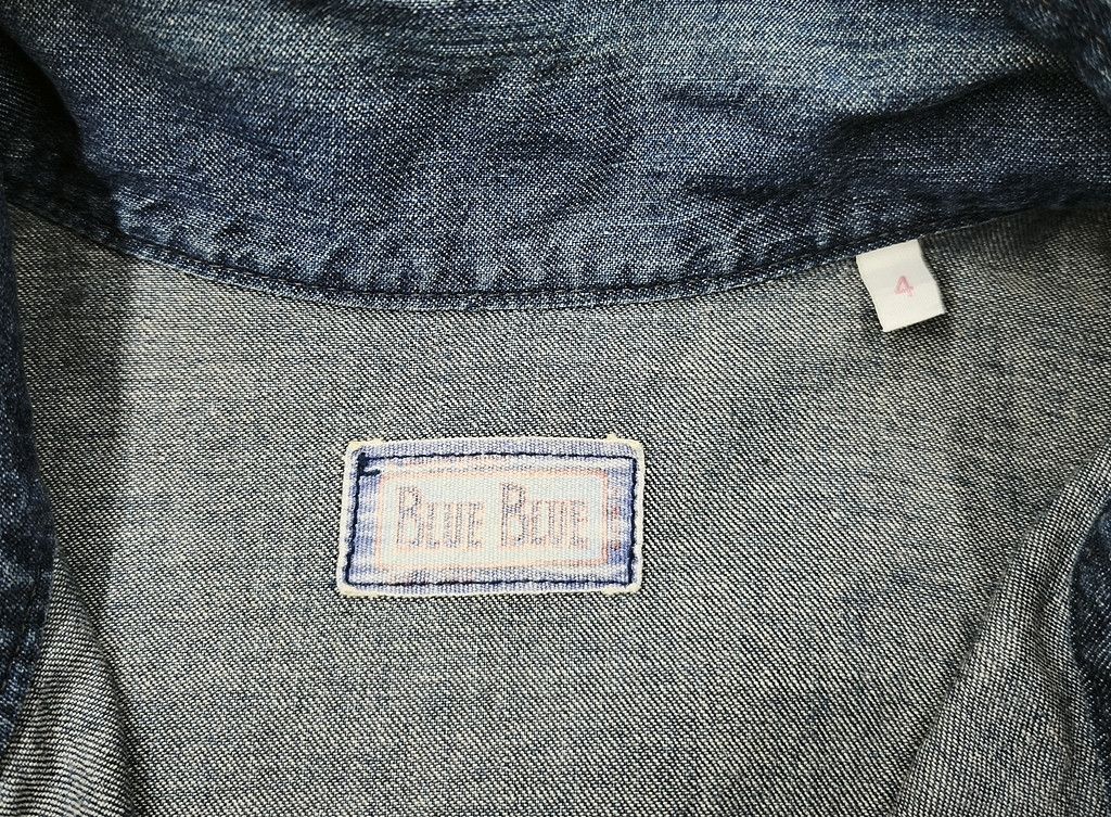 Blue Blue Japan BLUE BLUE SOS selvedge buttonfly chore jacket Size US L / EU 52-54 / 3 - 2 Thumbnail