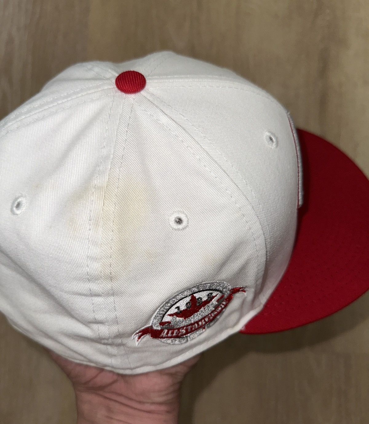 New Era Cincinatti Reds 1988 All Star Game Patch New Era Fitted Hat Size ONE SIZE - 5 Thumbnail