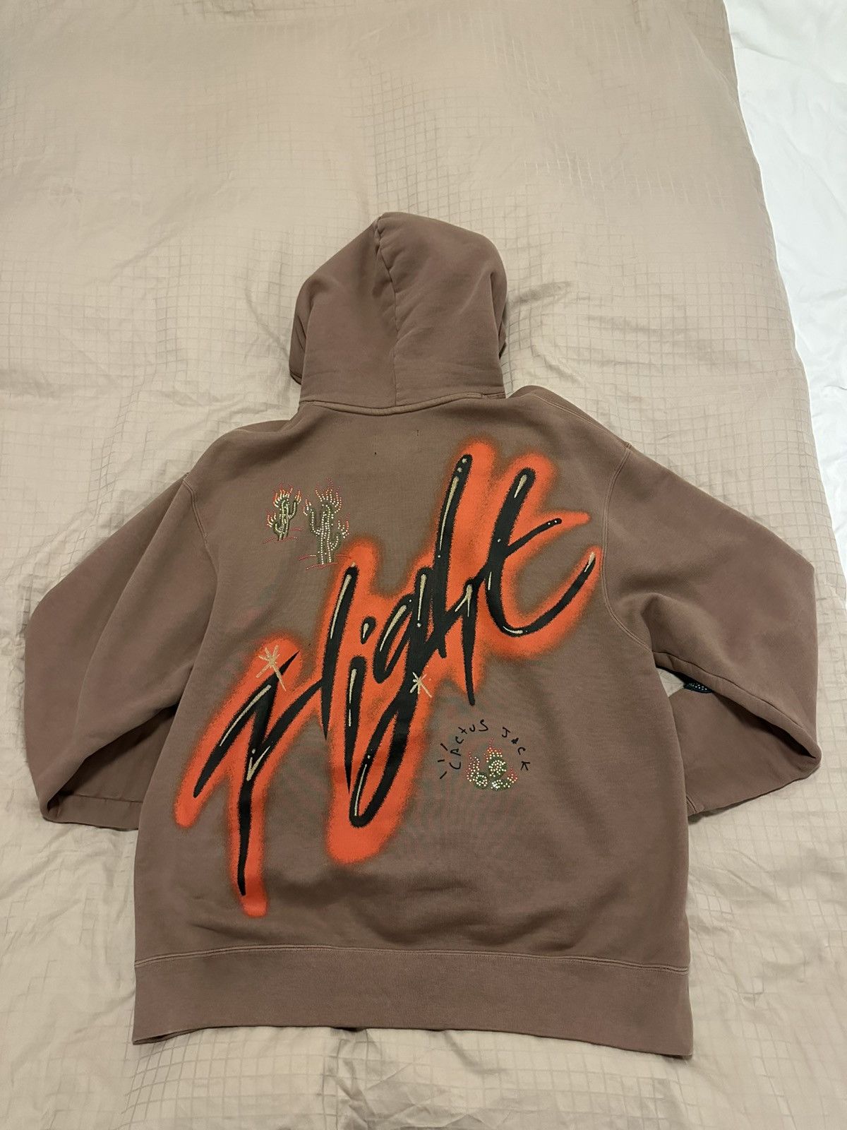 Jordan Brand × Travis Scott Travis Scott x Jordan Flight Graphic Hoodie Size US XL / EU 56 / 4 - 2 Thumbnail