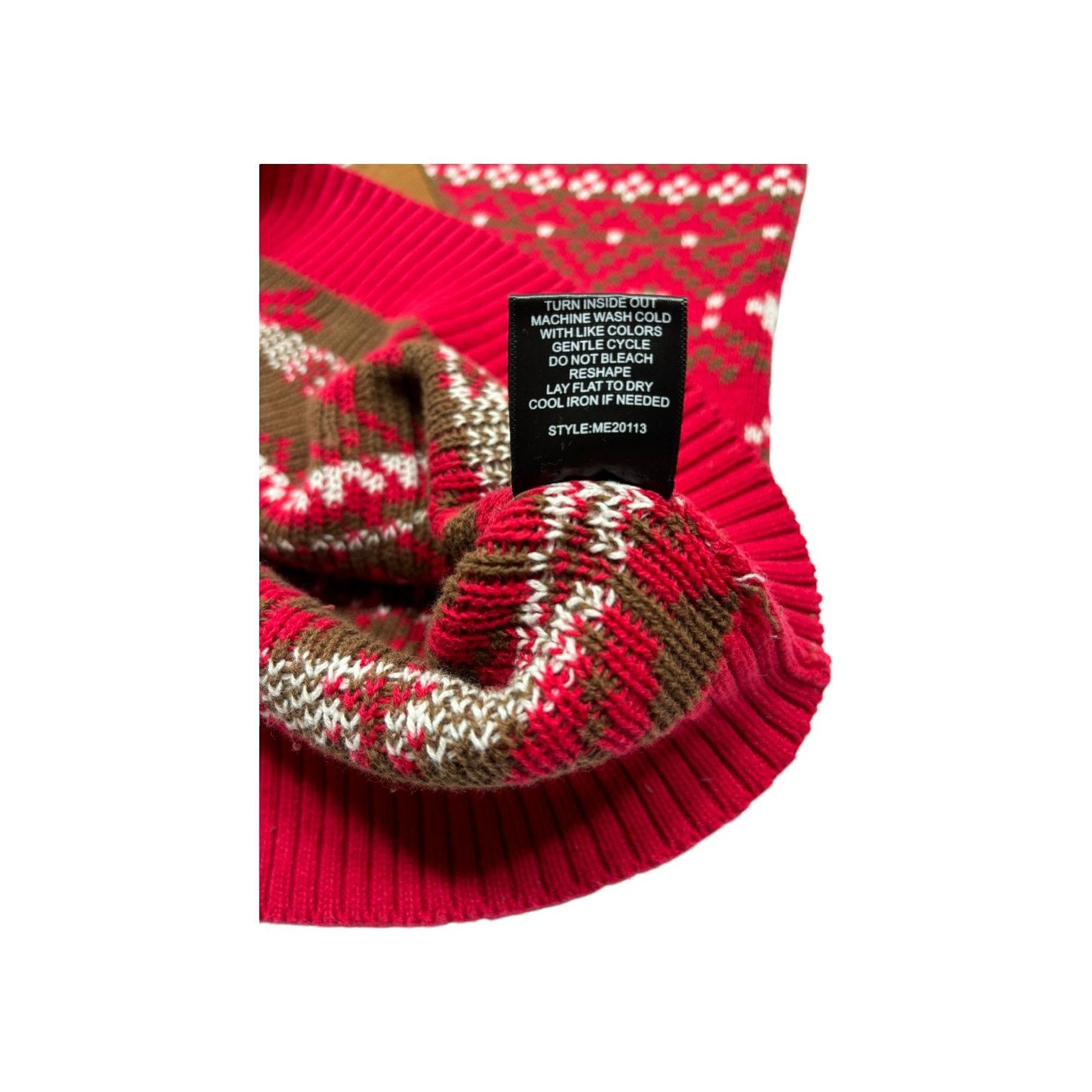 Other Ugly Holiday Christmas Sweater Women M Reindeer Red Cotton Size M / US 6-8 / IT 42-44 - 10 Thumbnail