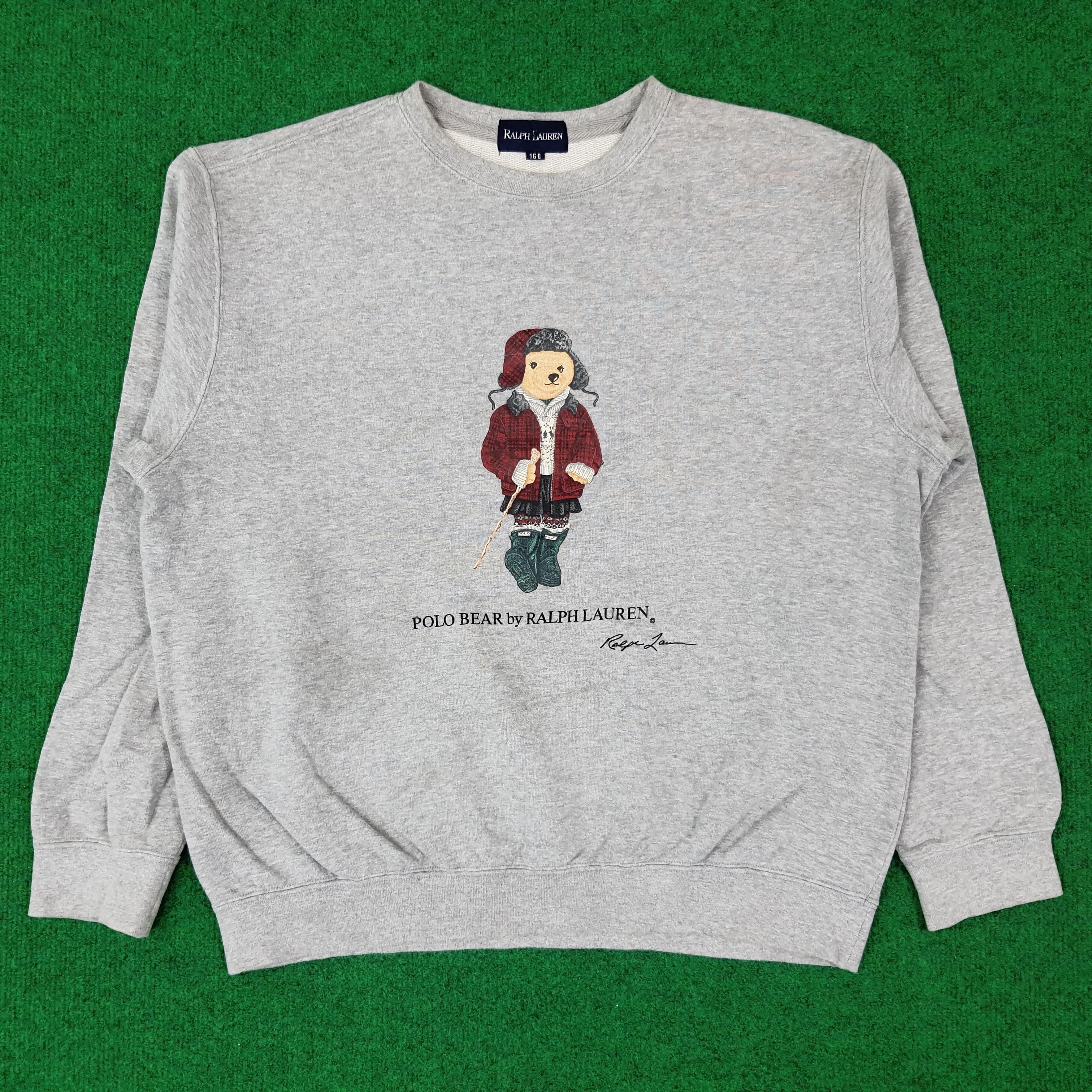 Polo Ralph Lauren Vintage POLO Bear by Ralph Lauren Sweatshirt C243N25 Size US M / EU 48-50 / 2 - 1 Thumbnail