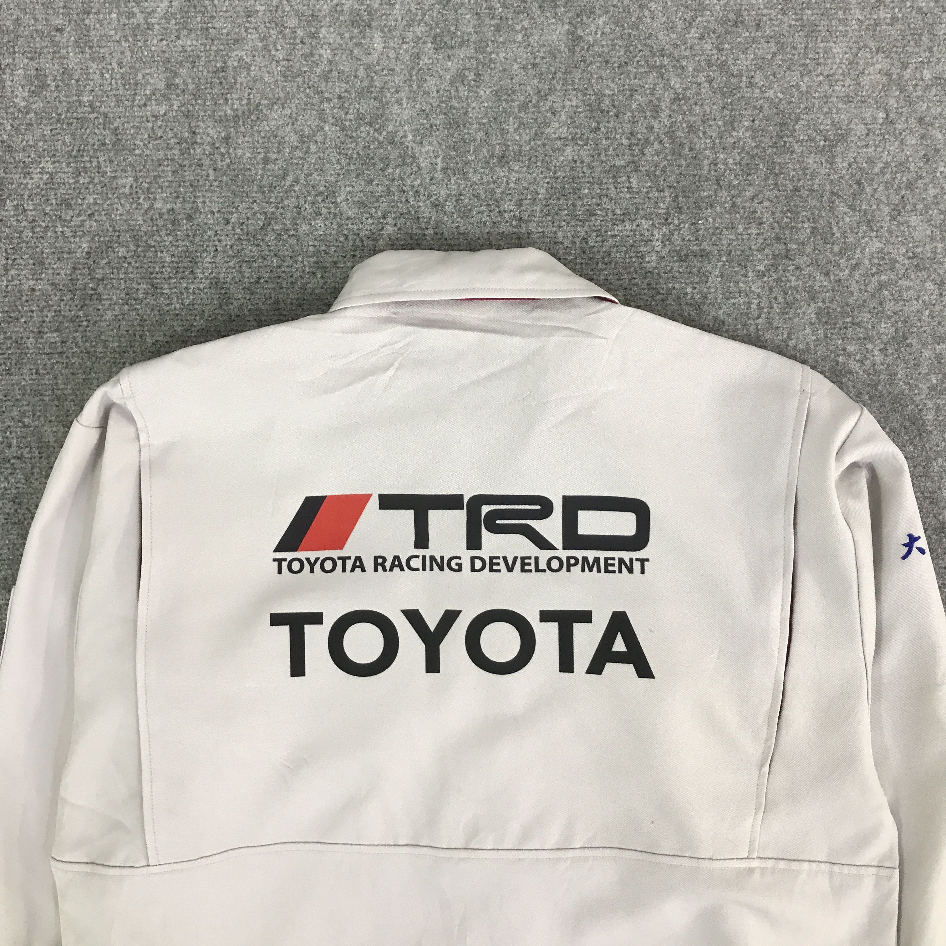 Japanese Brand TOYOTA X TRD RACING JAPAN CUSTOM JACKET K122B17 Size US L / EU 52-54 / 3 - 4 Thumbnail