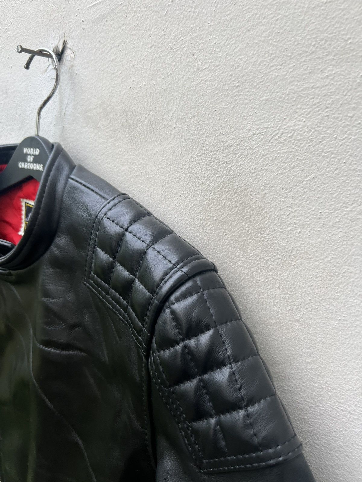 Japanese Brand KADOYA Made in Japan Asymmetrical Black Leather Biker Jacket Size US S / EU 44-46 / 1 - 10 Thumbnail