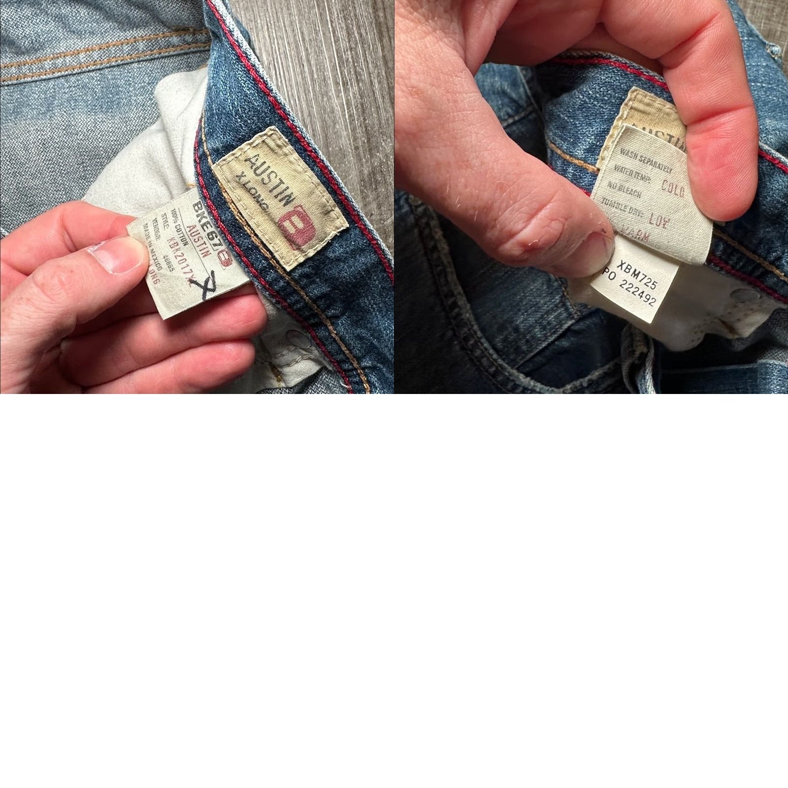 BKE BKE Jeans - Austin Straight Leg, 36 Long, Blue, Men, Regular, 36 Inseam Size US 36 / EU 52 - 8 Thumbnail