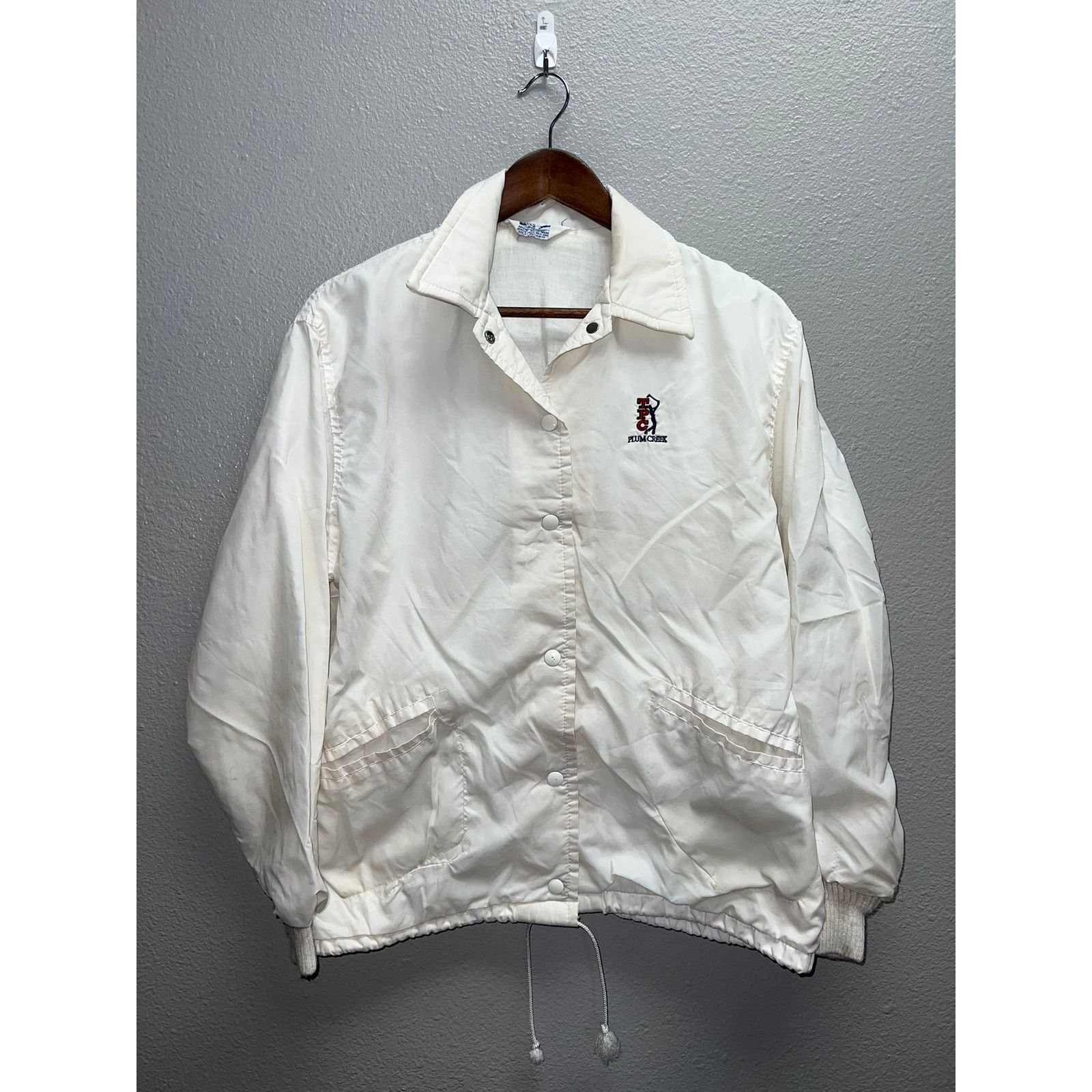 Vintage Vintage Womens Tournament Players Club Jacket Plum Creek 80s Size L / US 10 / IT 46 - 1 Thumbnail