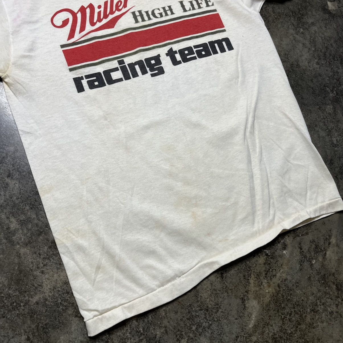 Vintage vintage 80s miller high life racing team ringer tshirt Size US M / EU 48-50 / 2 - 3 Thumbnail