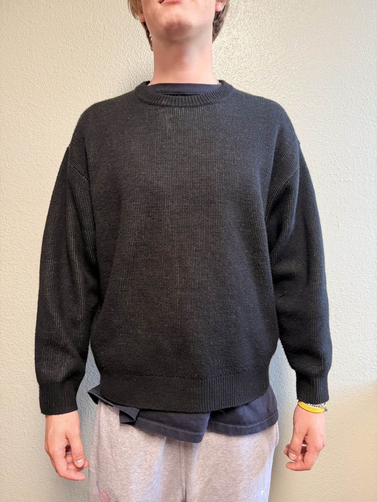 Supreme Supreme “Fuck Money” Knit Sweater Size US L / EU 52-54 / 3 - 2 Thumbnail