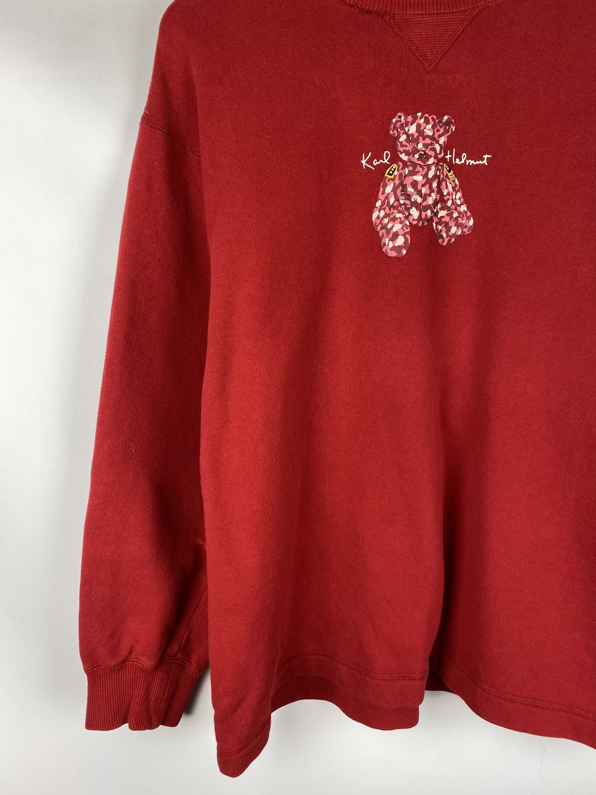 Japanese Brand × Karl Helmut Karl Helmut Pink House Bear Logo men’s sweatshirt Japan Size US M / EU 48-50 / 2 - 7 Thumbnail