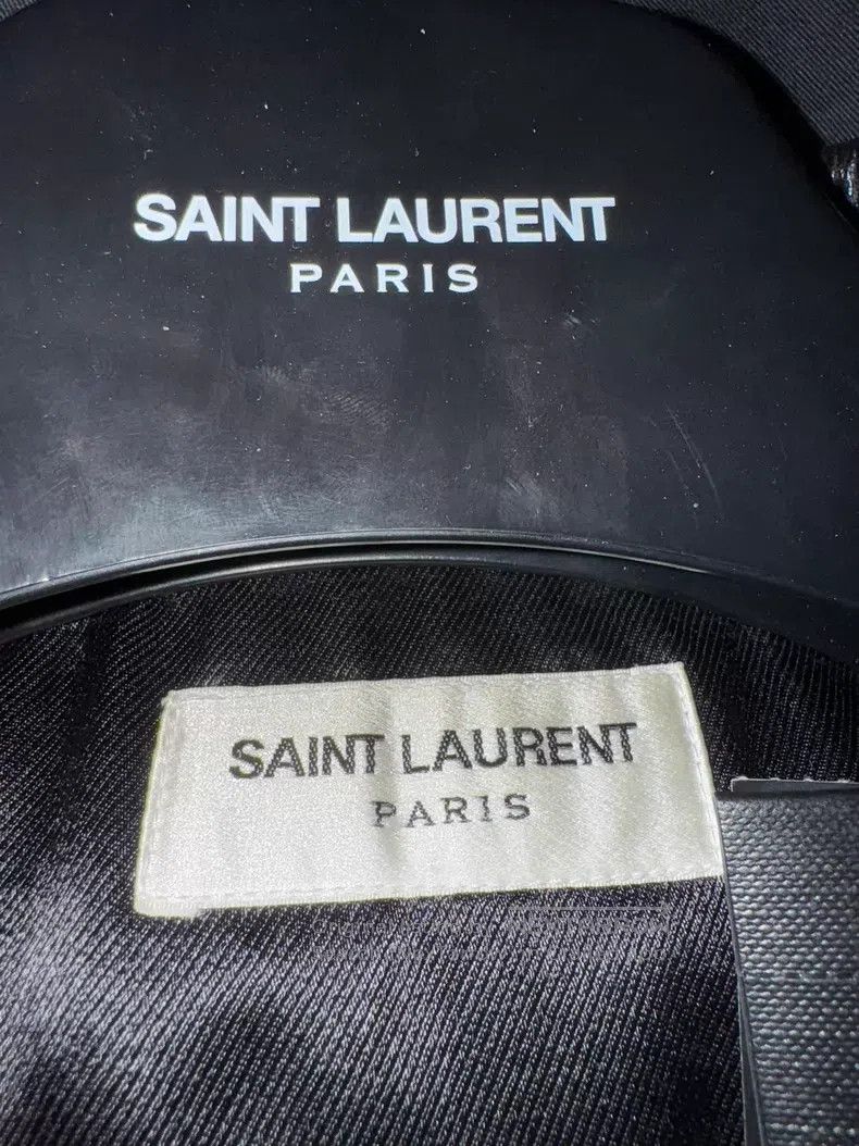 Saint Laurent Paris Saint Laurent Paris Distressed Motorcycle Leather Jacket i Size US S / EU 44-46 / 1 - 3 Thumbnail