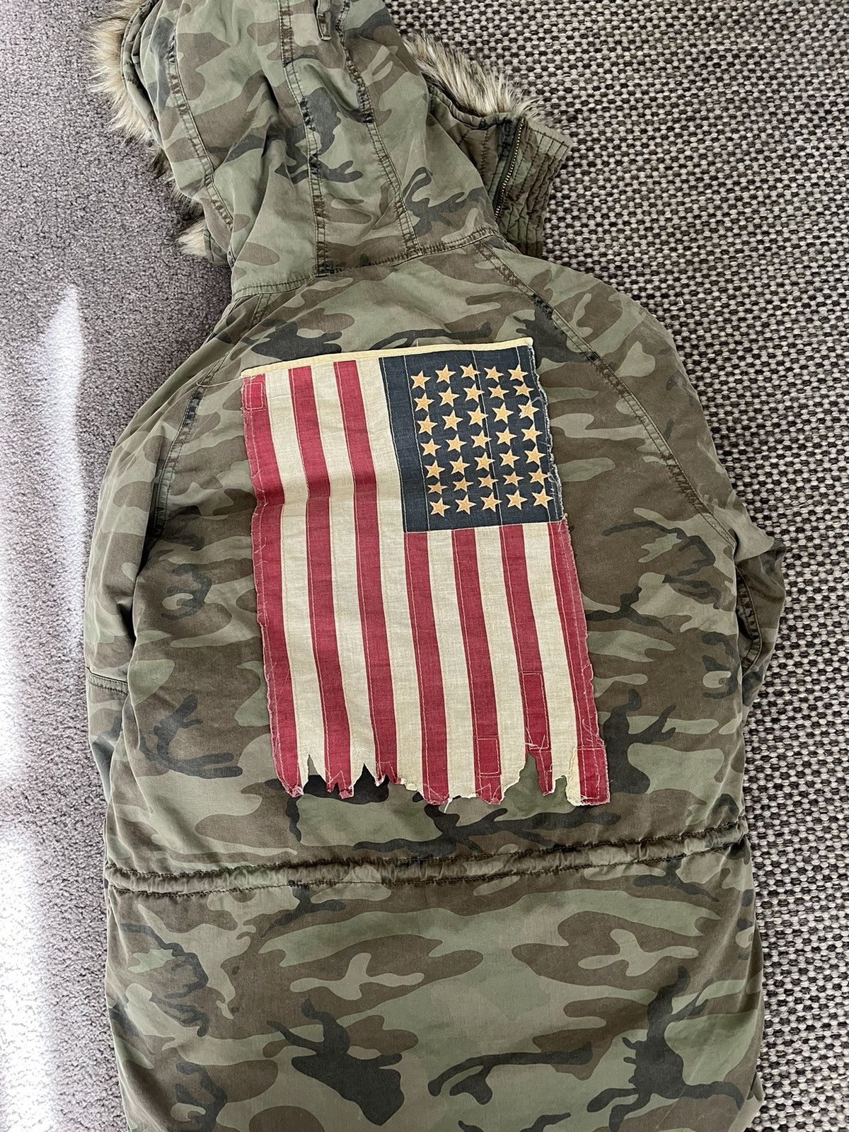Denim & Supply Ralph Lauren Camo Down Parka Size US S / EU 44-46 / 1 - 14 Thumbnail