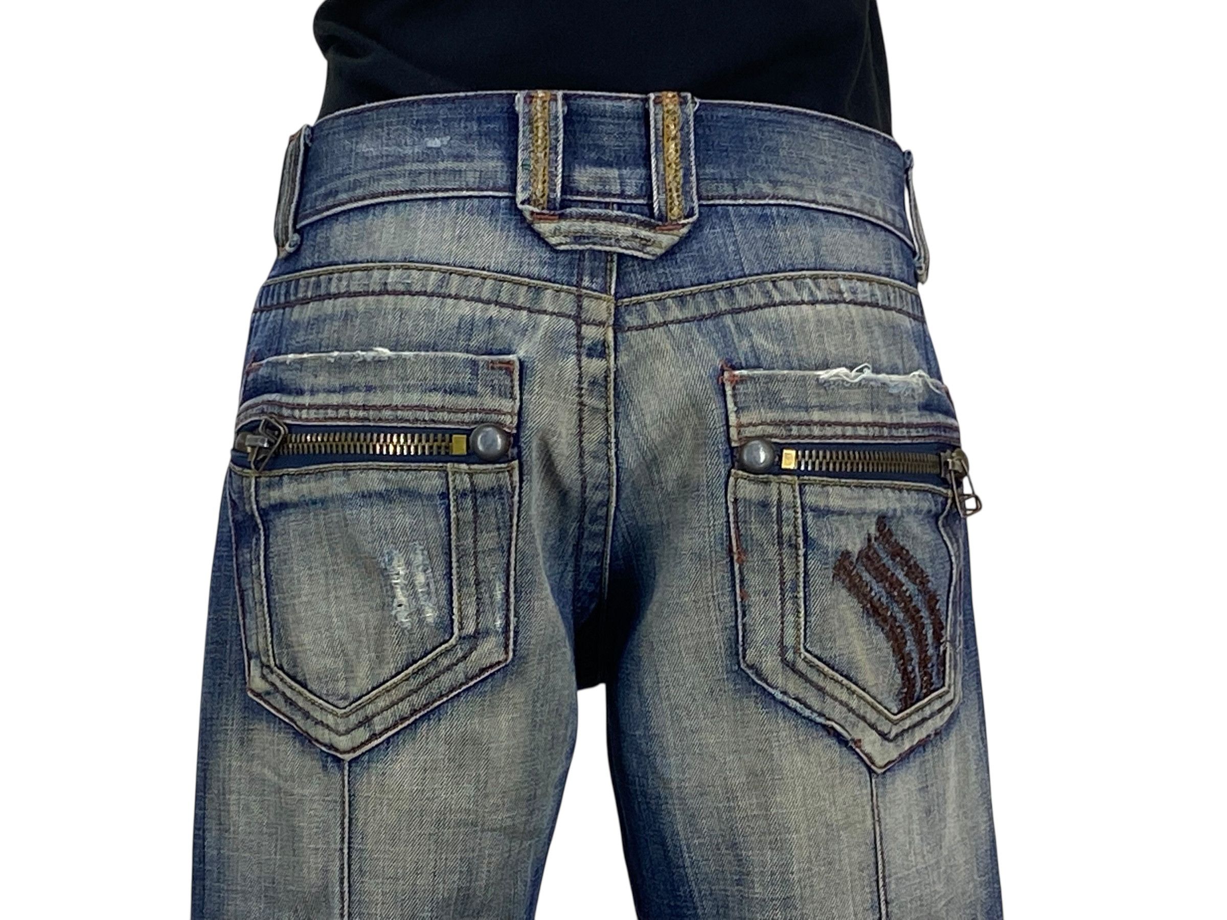 Japanese Brand Godian Jeans Distressed Jeans Size US 30 / EU 46 - 6 Thumbnail