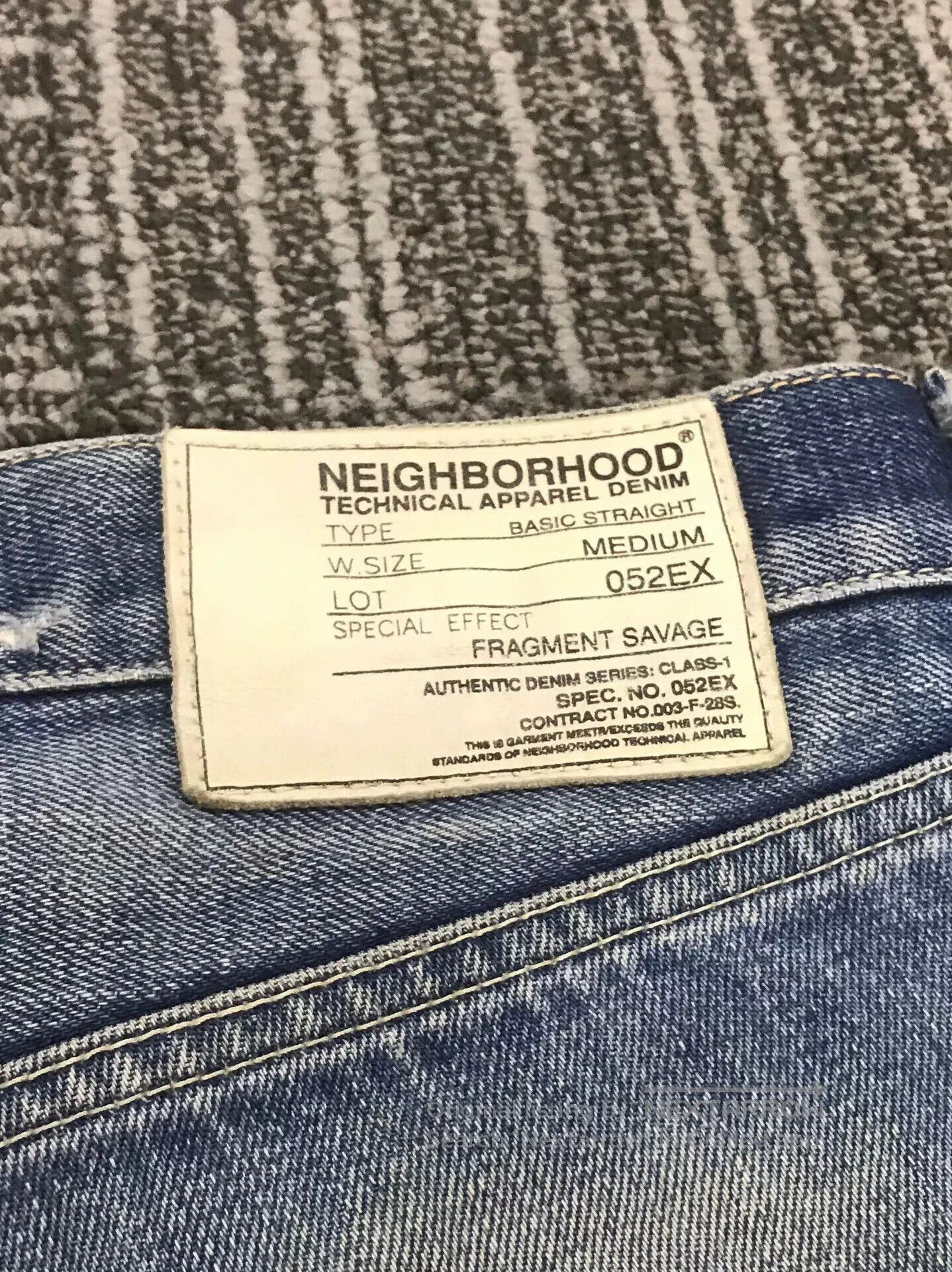 Fragment Design NBHD x Fragment Distressed Jeans. Size US 32 / EU 48 - 6 Thumbnail