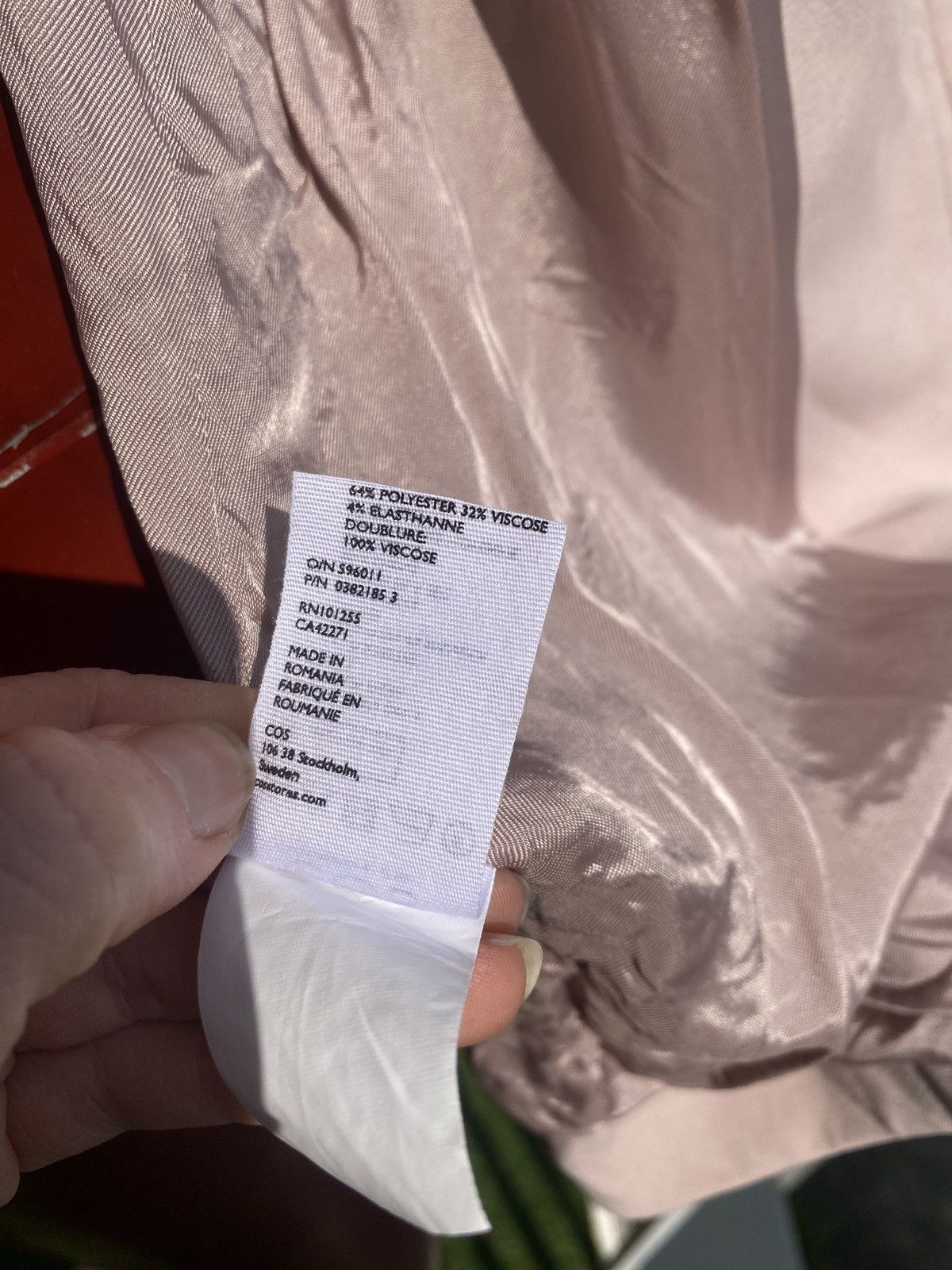 Cos Cos summer coat size s Size S / US 4 / IT 40 - 9 Thumbnail