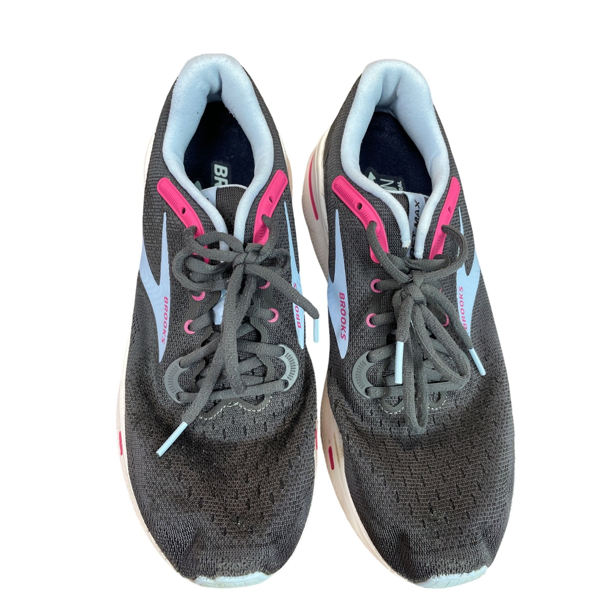Brooks Brooks Ghost Max Womens Running Sneakers Blue/Black/Pink Siz Size US 10 / IT 40 - 10 Thumbnail
