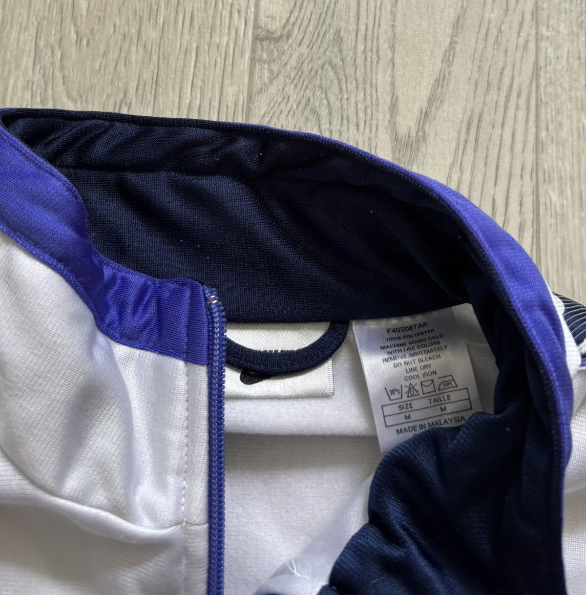 Nike × Vintage Vintage Nike Track Jacket Zip Up Size US M / EU 48-50 / 2 - 4 Thumbnail