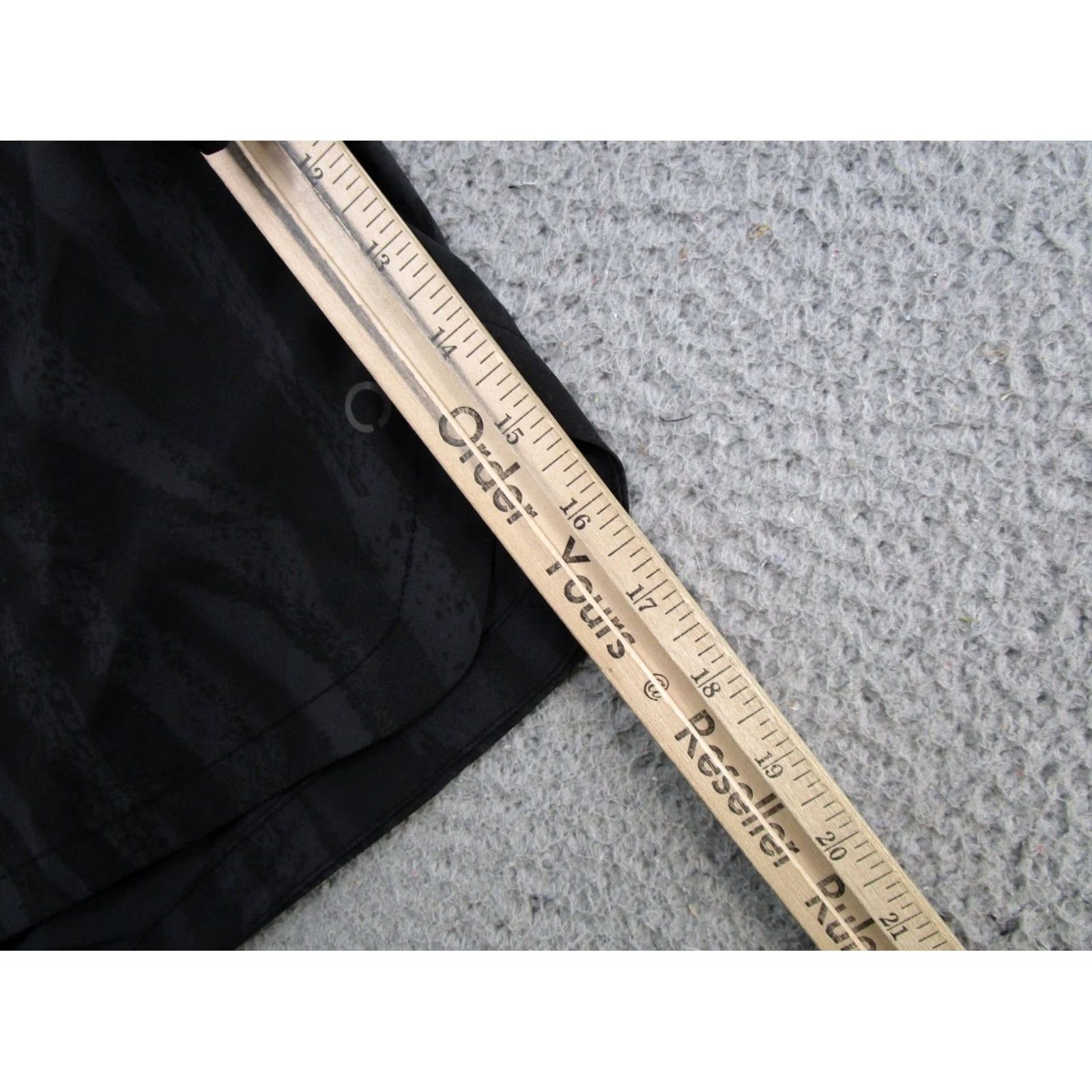 Vintage SKORA QWICK-DRY Men's Athletic Running Shorts Black XL Zip Pocket Active Size US 36 / EU 52 - 6 Thumbnail
