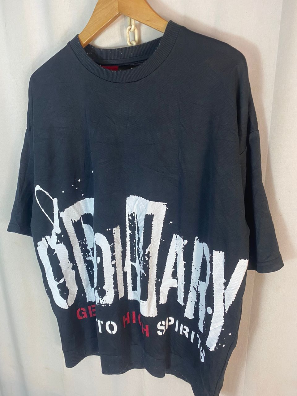 Japanese Brand Defective struct printed baggy tshirt Size US L / EU 52-54 / 3 - 4 Thumbnail