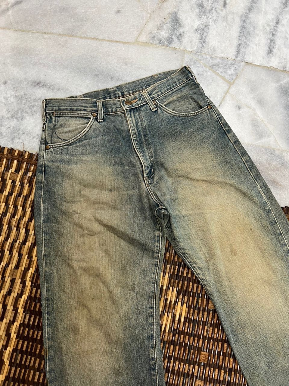 Wrangler Vintage Wrangler Blue Bell Rusty Selvedge Denim Size US 31 - 3 Thumbnail