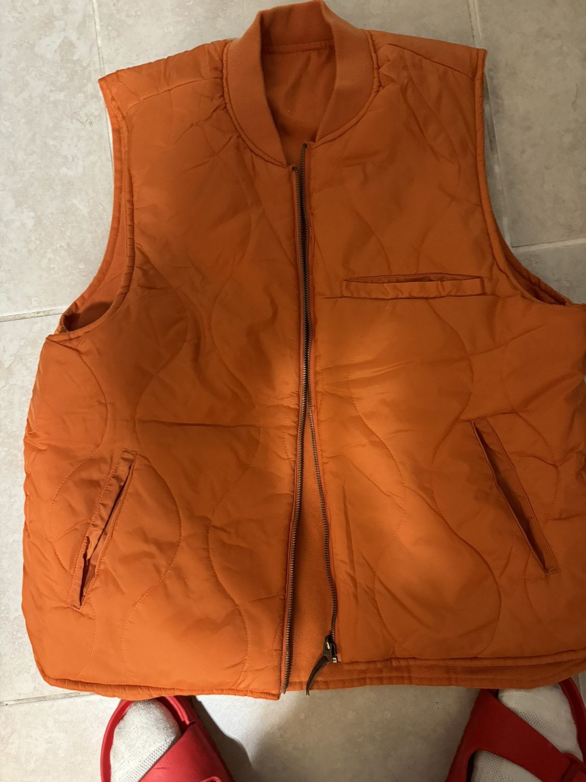 Brixton reversible orange vest Size US L / EU 52-54 / 3 - 3 Thumbnail