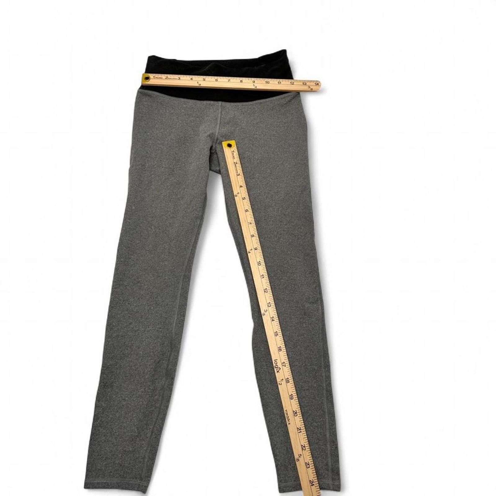 Fabletics Grey & Black Fable-tics Power Hold Leggings Size XS Size 26" / US 2 / IT 38 - 3 Thumbnail